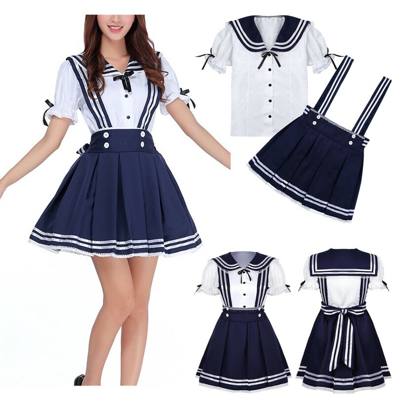 suspender mini skirt outfit